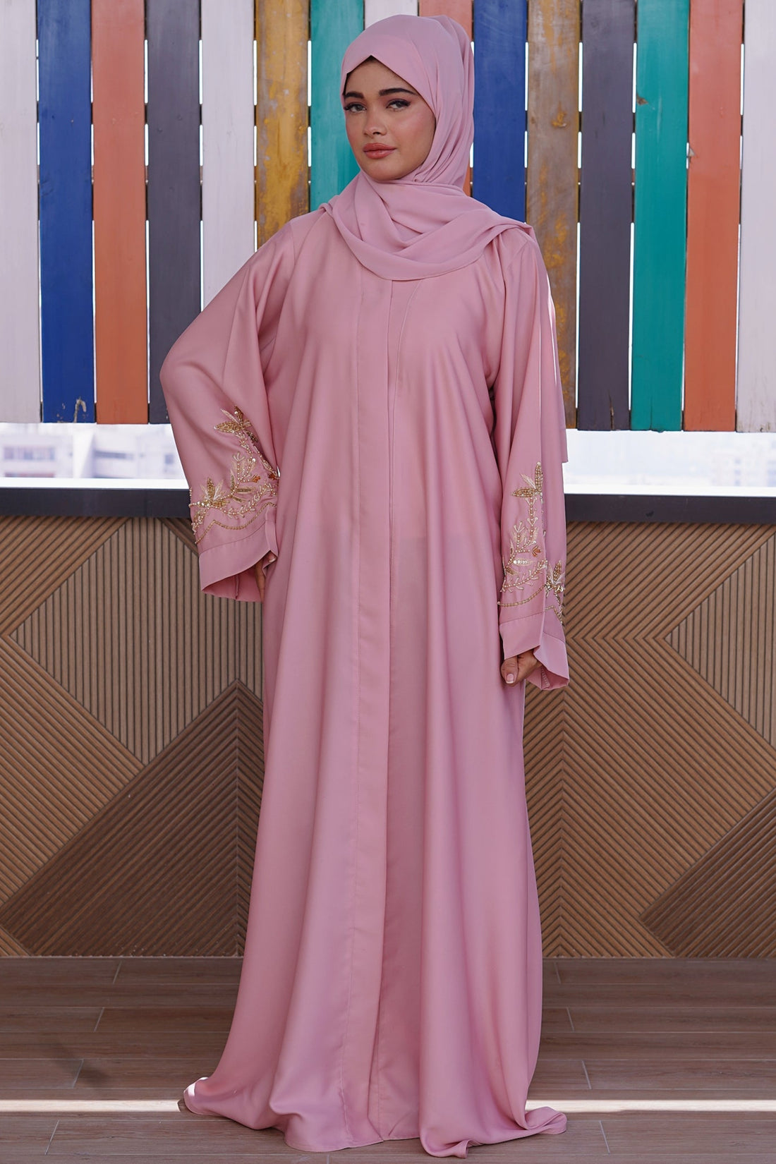 Pearl Rose Abaya