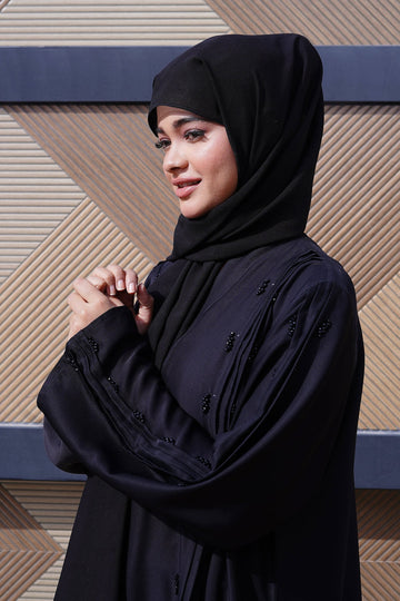 Midnight Cascade Abaya