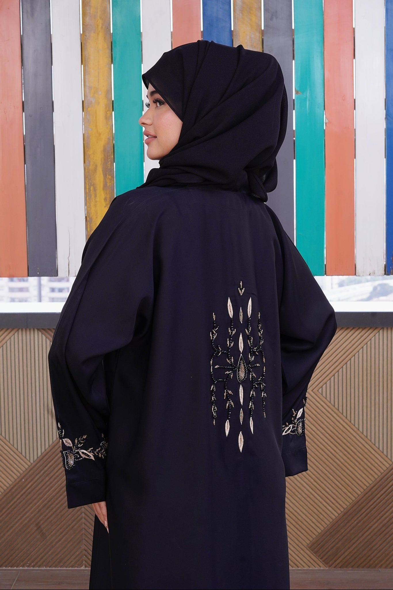 Noir Majesty Abaya