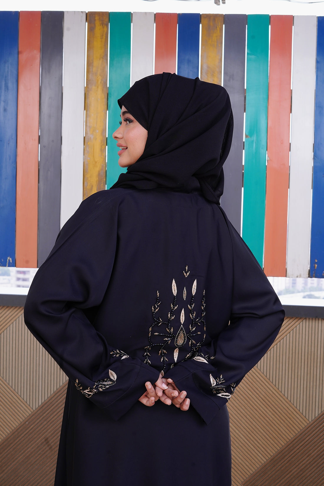 Noir Majesty Abaya