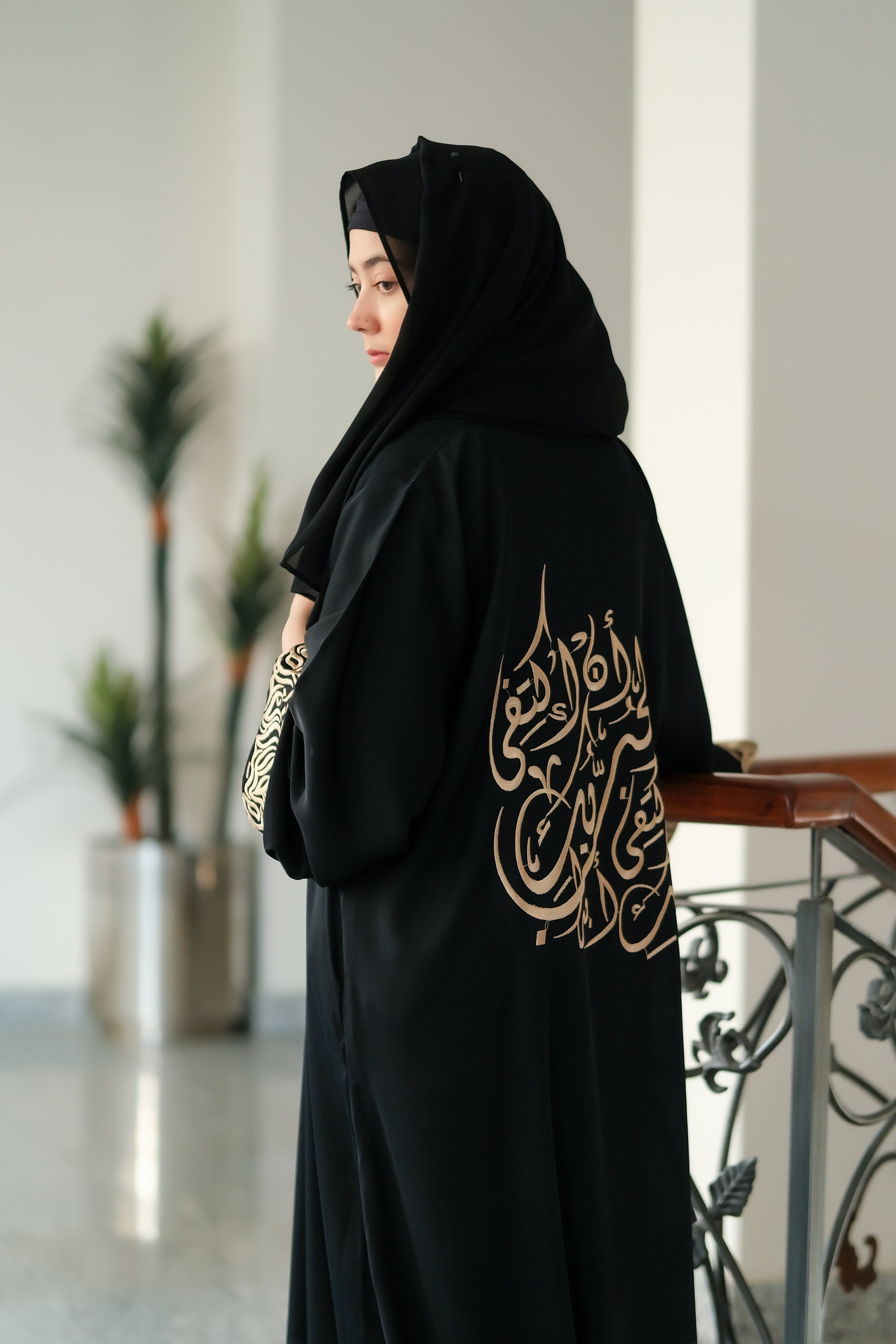 Arabic style abaya hotsell