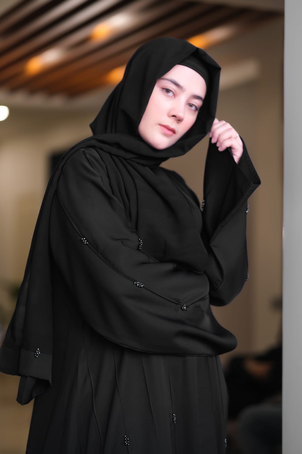 Twilight Black Sapphire Abaya