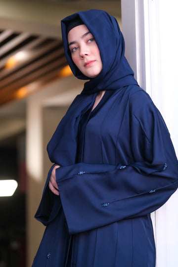 Twilight Blue Sapphire Abaya